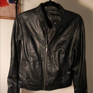 J2 Faux Leather Jacket (Juniors XL/Womens S/M)